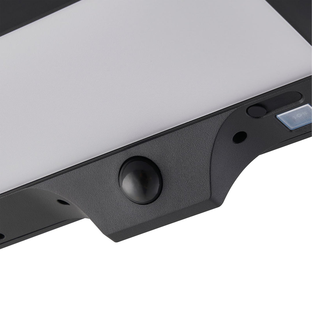 Monay Square Up and Down Solar Wall light Black Solar Wall Light