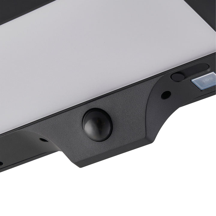 Monay Square Up and Down Solar Wall light Black Solar Wall Light