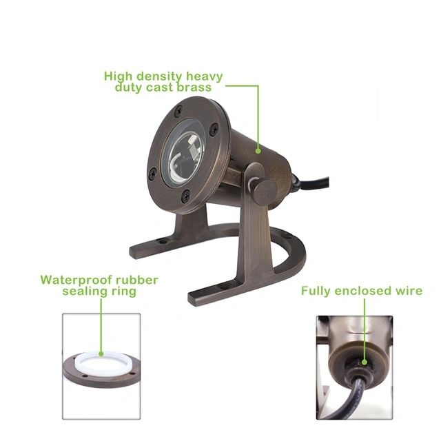 Brass Underwater Light PUL2100WB Pond light