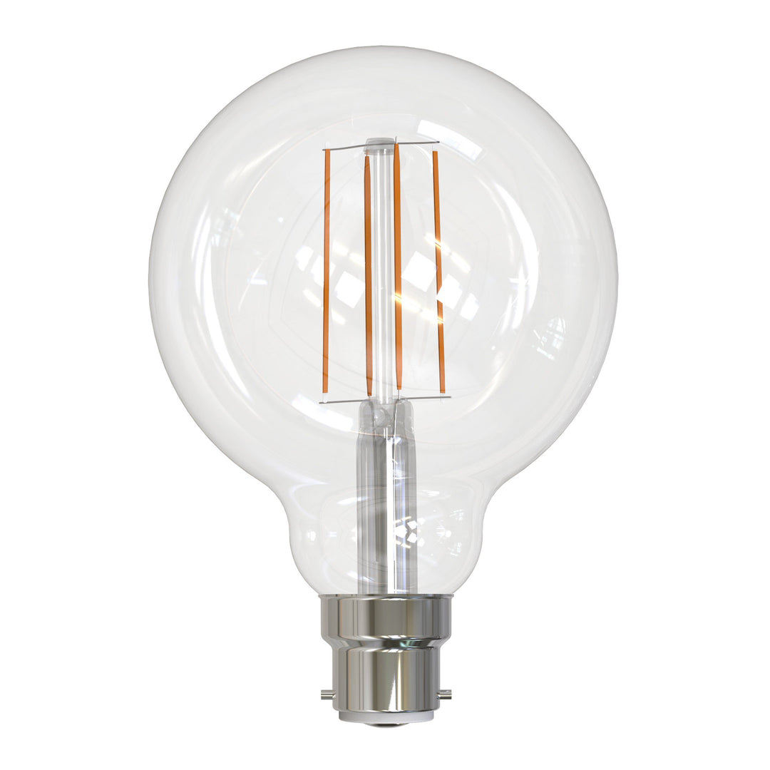 Bulb lightbulb B22-7.5W G95 Clear Dimmable