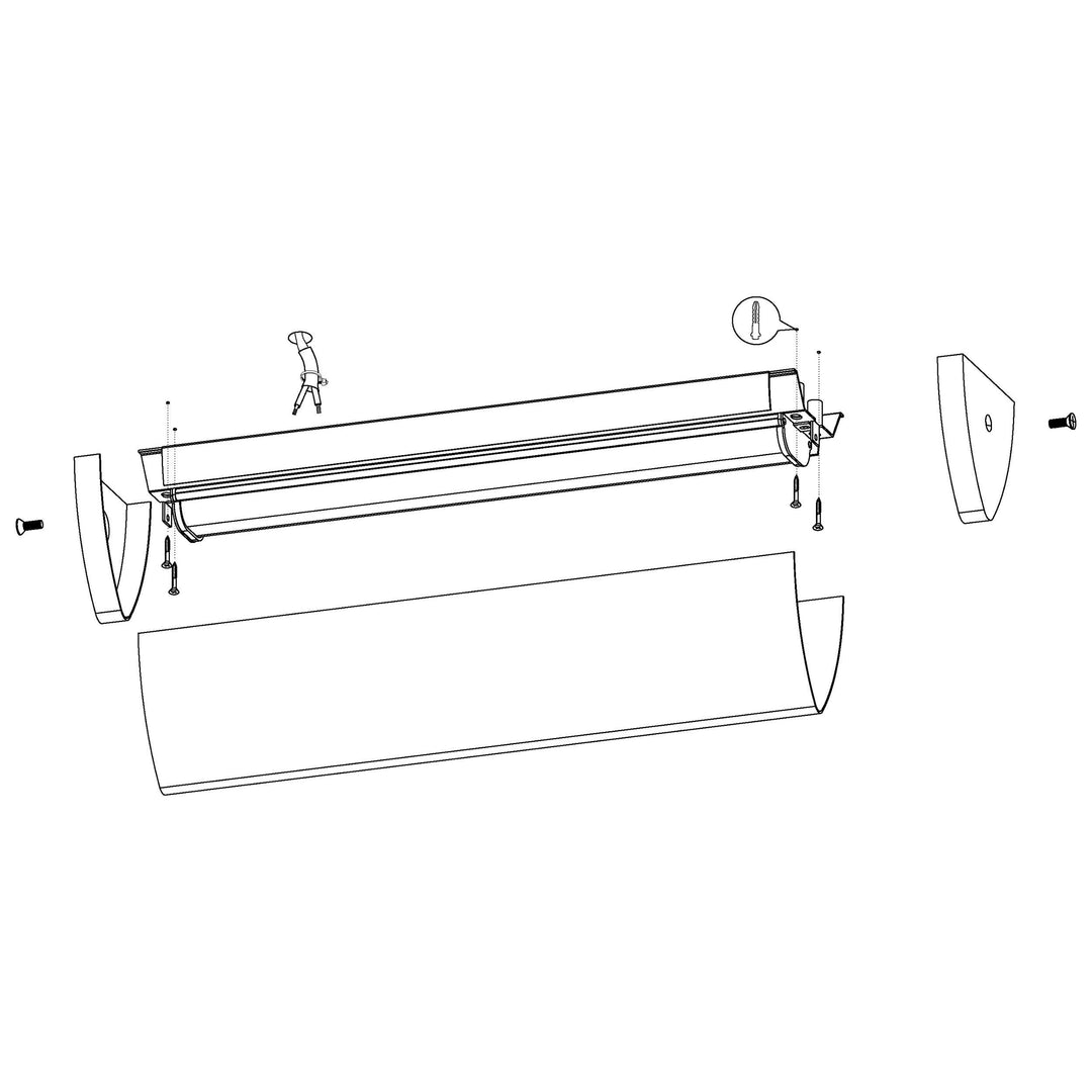 GITA 2 Vanity Wall Light WALL LIGHT