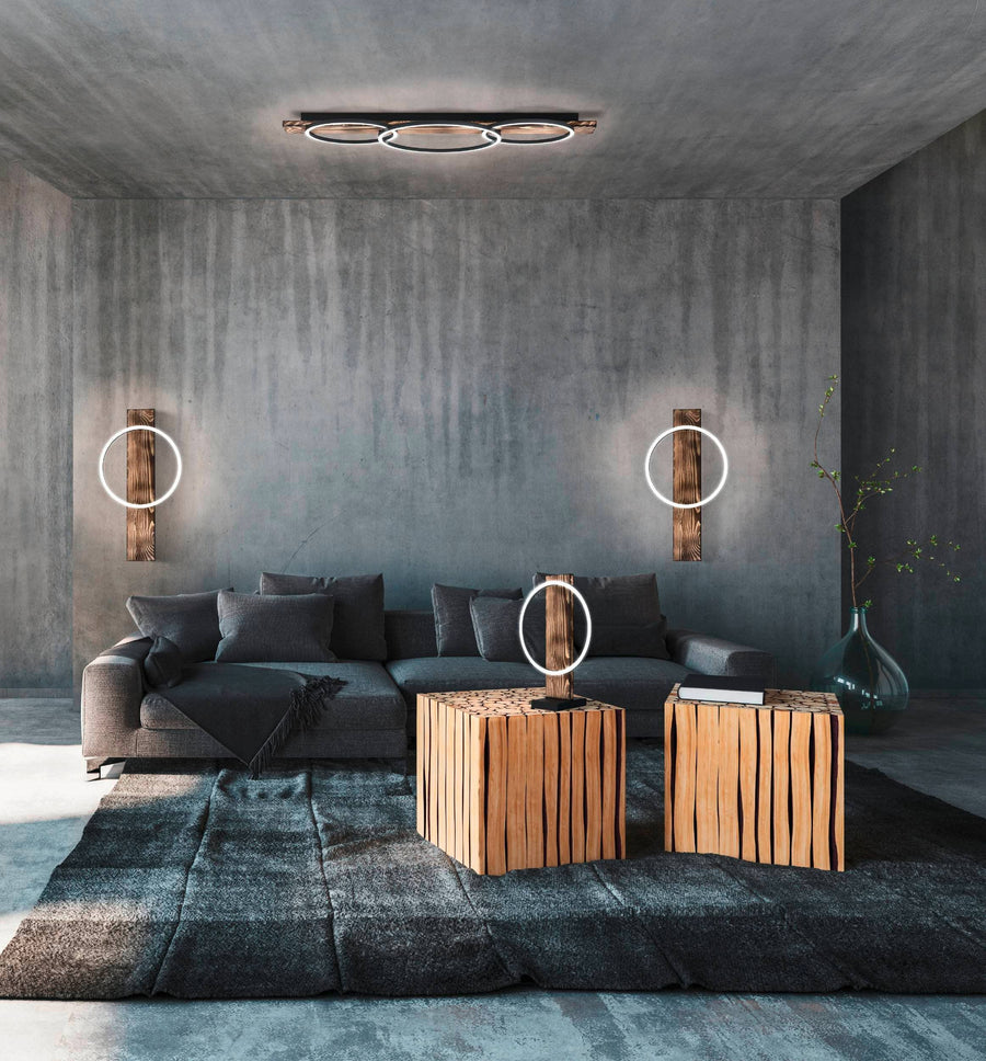 BOYAL ceiling light 3 rings CTC