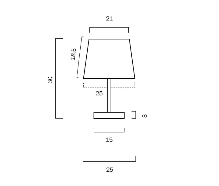 TELBIX ADAM TABLE LAMP TABLE LAMP