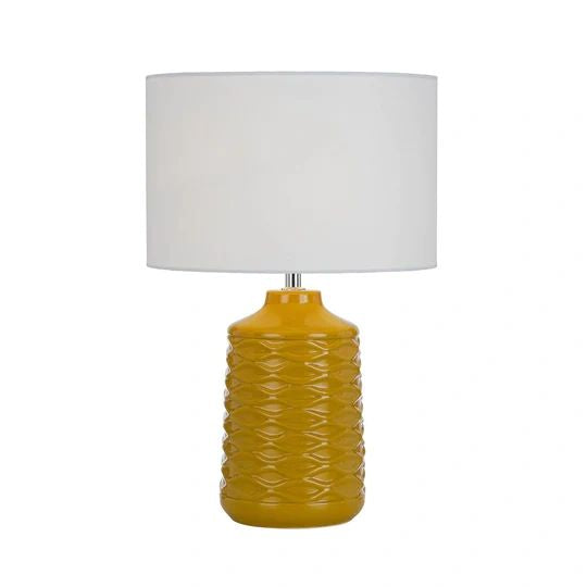 TELBIX AGRA TABLE LAMP YELLOW TABLE LAMP