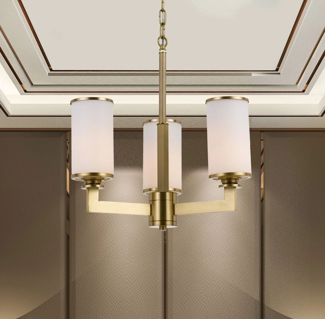 TELBIX AHERN 3 LIGHTS PENDANT SOLID BRASS Pendant