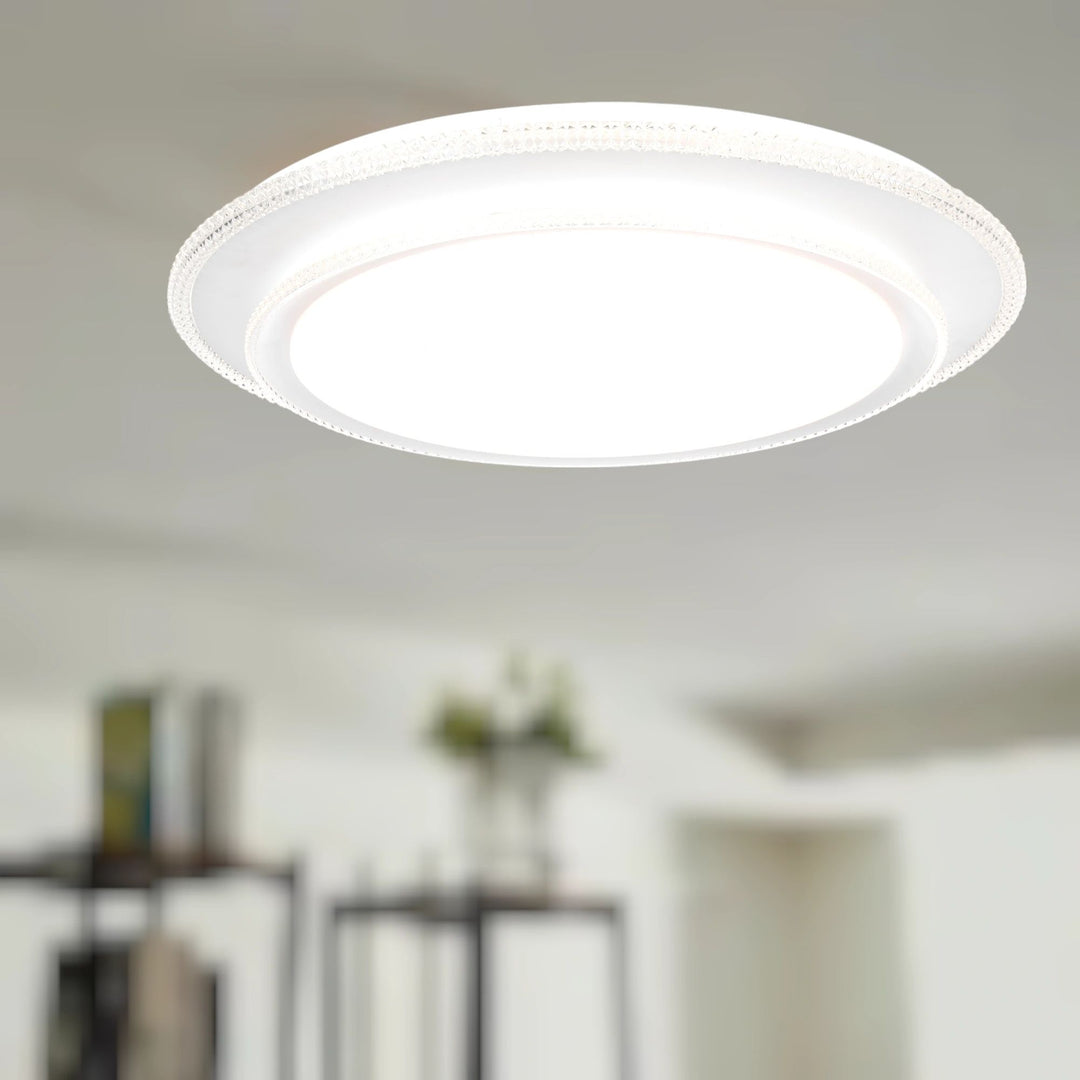 Telbix ALTEZ 50 48W LED OYSTER 3CCT DIM OYSTER LIGHT