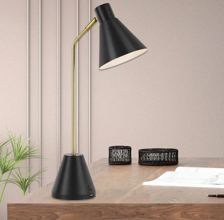TELBIX AMBIA TABLE LAMP WITH USB TABLE LAMP