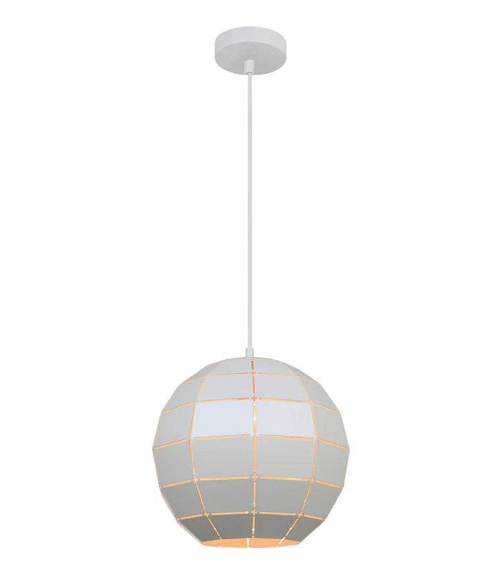 ARMIS: Retro Tiled Wine Glass Shape Pendant Lights Matte White Pendant