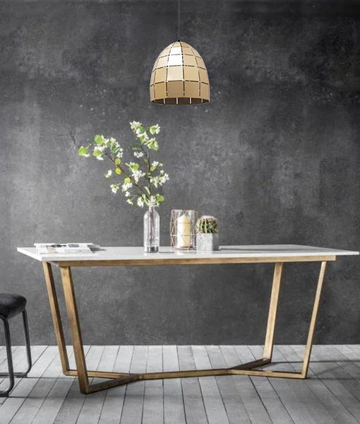 ARMIS: Retro Tiled Ellipse Shape Pendant Lights Pendant