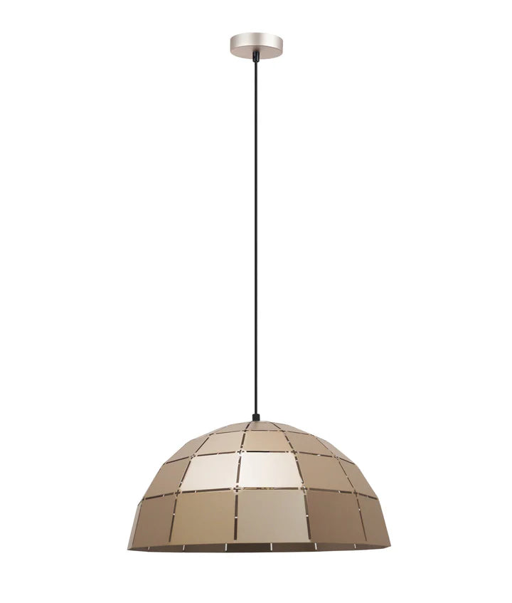 ARMIS: Retro Tiled Dome Shape Pendant Lights Champagne Gold Pendant