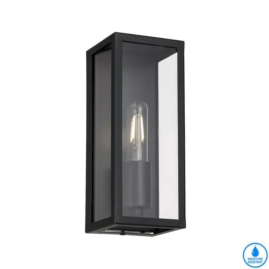 TELBIX ARZANO 25 SOLID BRASS WALL LIGHT BLACK WALL LIGHT
