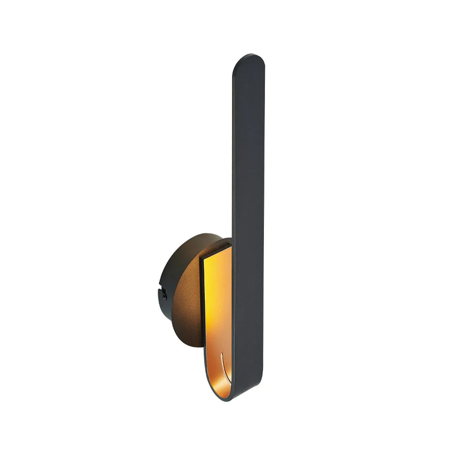 ATALA 40 WALL LIGHT Black and Gold WALL LIGHT