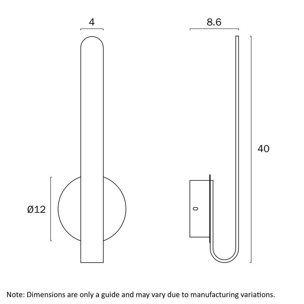 ATALA 40 WALL LIGHT WALL LIGHT