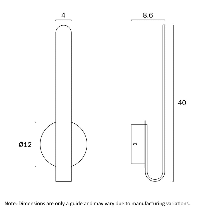 ATALA 40 WALL LIGHT WALL LIGHT