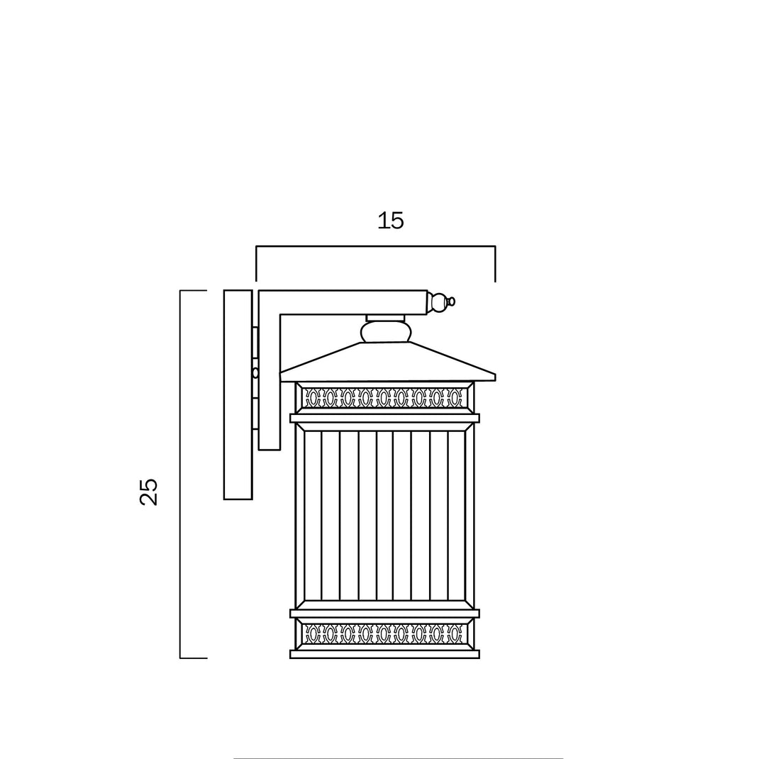 AVERA 15 EXTERIOR WALL LIGHT WALL LIGHT