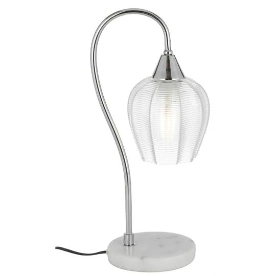 Telbix AZALEA TABLE LAMP Chrome TABLE LAMP