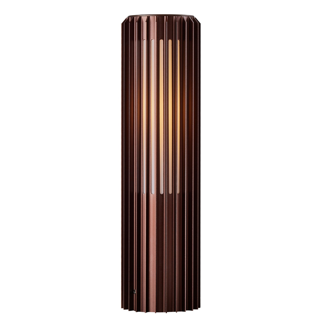 Aludra 45 Garden light Brown metallic Path lights