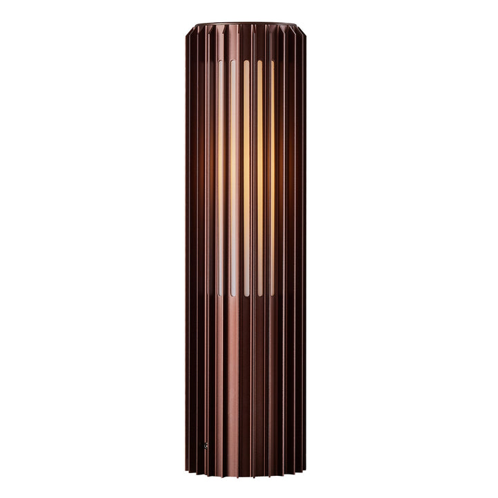 Aludra 45 Garden light Brown metallic Path lights