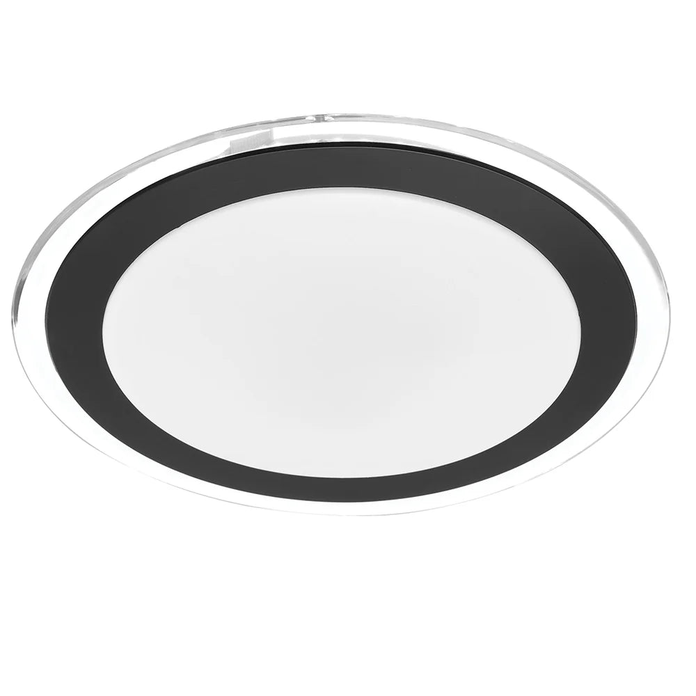 ASTRID 43 30w LED OYSTER Dim Black