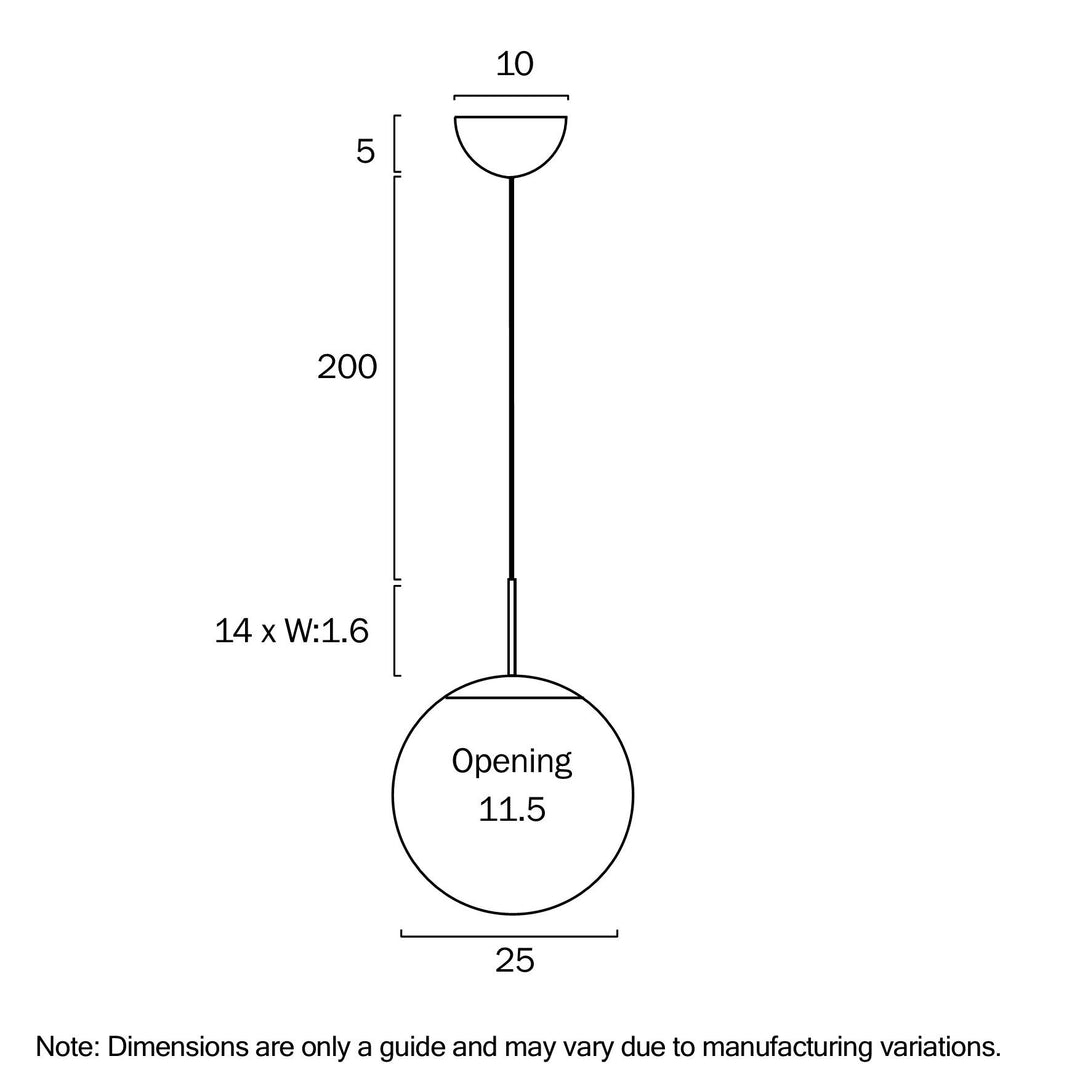 TELBIX BALLY 10 PENDANT Pendant