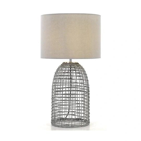 TELBIX BAYZ 32 TABLE LAMP GREY TABLE LAMP