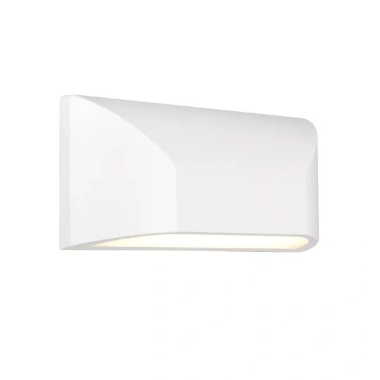 TELBIX BLOC EXT 5W LED WALL LIGHT WHITE WALL LIGHT