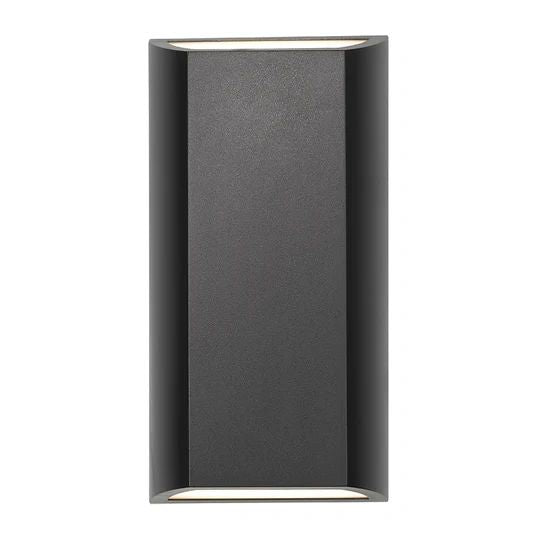 TELBIX BLOC LED 2*4W UP-DOWN WALL LIGHT BLACK WALL LIGHT