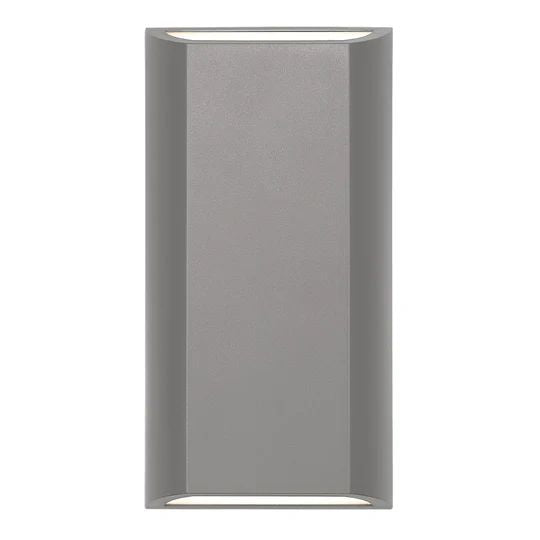 TELBIX BLOC LED 2*4W UP-DOWN WALL LIGHT SILVER WALL LIGHT