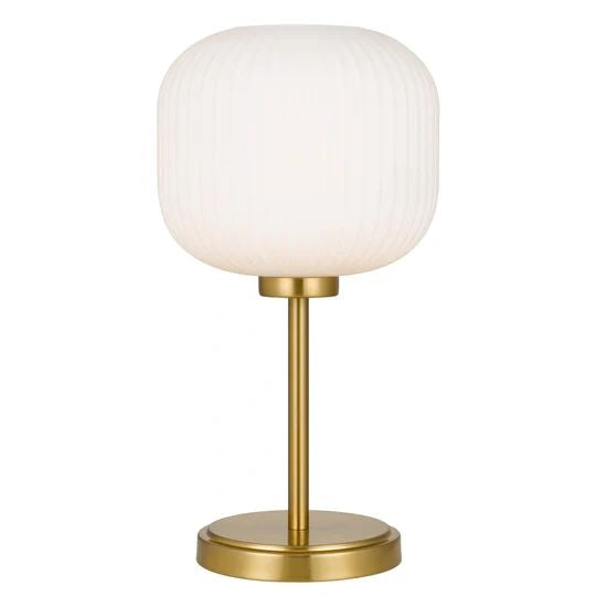 TELBIX BOBO 1 LIGHT TABLE LAMP ANTIQUE GOLD TABLE LAMP