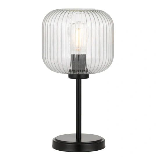 TELBIX BOBO 1 LIGHT TABLE LAMP BLACK TABLE LAMP