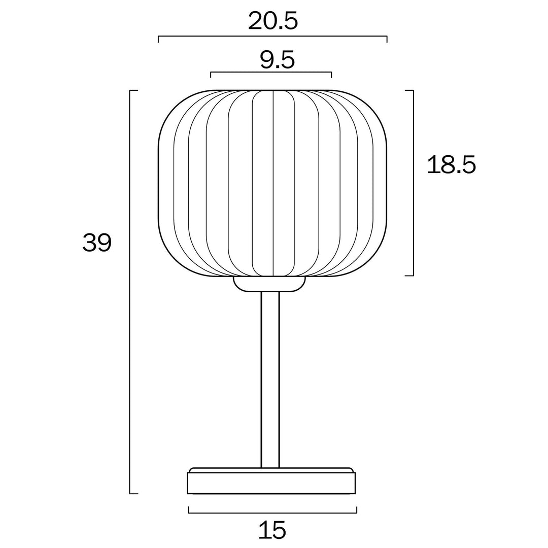TELBIX BOBO 1 LIGHT TABLE LAMP TABLE LAMP