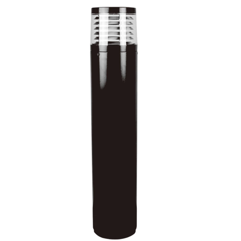 BOLLARD SE7102/LGLS - E27 BASE Black Bollard light