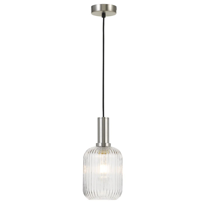 TELBIX BONURA 14 PENDANT NICKEL CLEAR Pendant