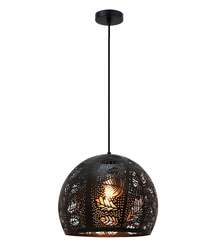 BOTANICA: Bohemian Embossed Dome Shape Pendant Lights Pendant