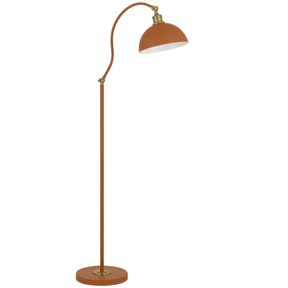 BREVIK FLOOR LAMP Orange Floor Lamp