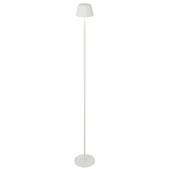 TELBIX BRIANA RECHARGEABLE FLOOR LAMP WHITE Floor Lamp