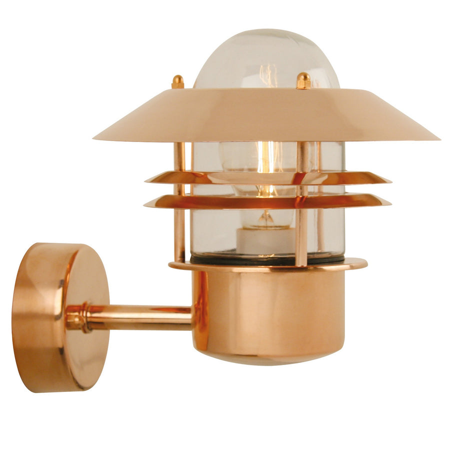 Blokhus Up Wall light Galvanized/Black Copper WALL LIGHT