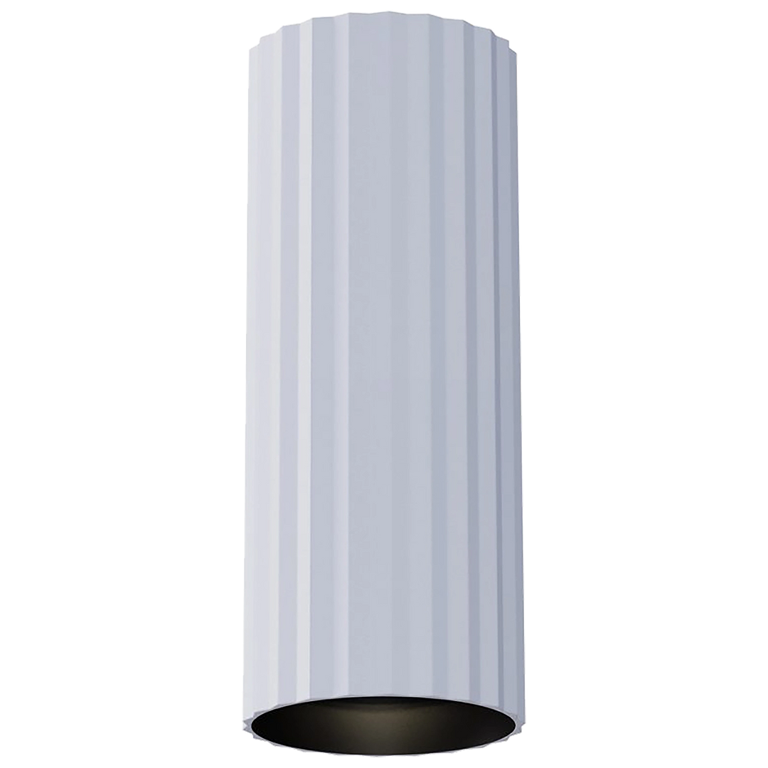 Canary Fluted 300mm Surface Mounted Downlight White Downlight