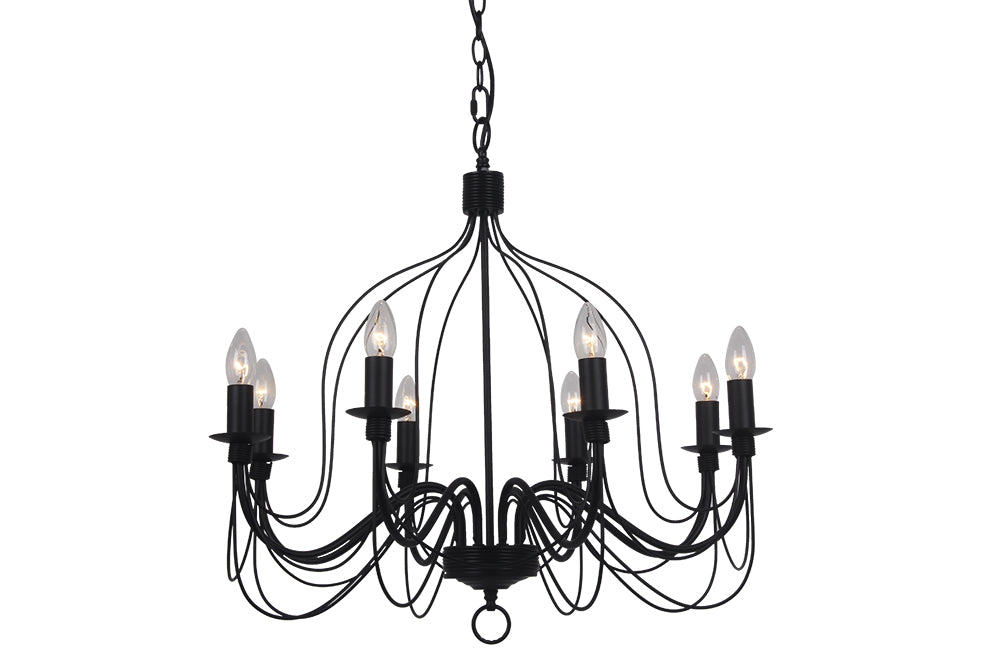 CANDICE D02191 P8 Black Pendant