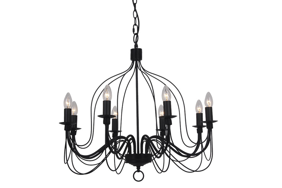 CANDICE D02191 P8 Black Pendant