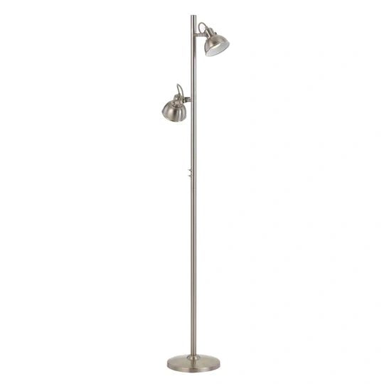 TELBIX CARSON FLOOR LAMP NICKEL Floor Lamp