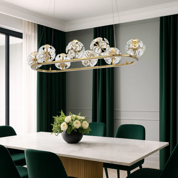 CATANIA 8 LIGHT PENDANT pendant