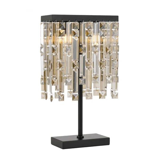 TELBIX CERONE 2 LIGHTS TABLE LAMP BLACK TABLE LAMP