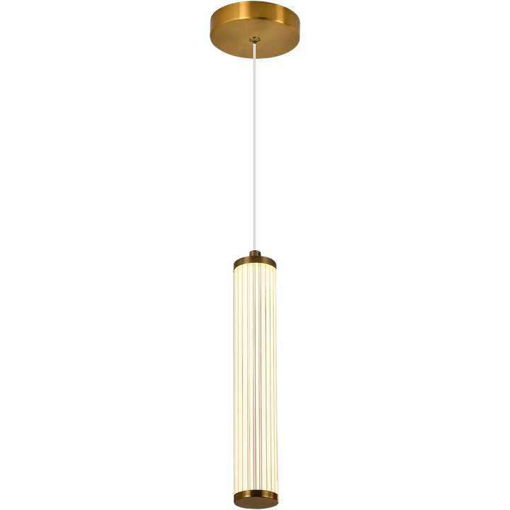 Calibo Charm Modern Fluted 1 Light Pendant Pendant