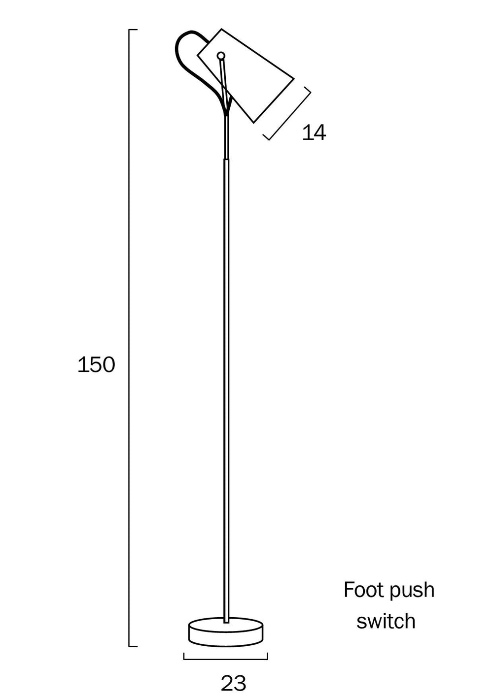 CHEVIOT FLOOR LAMP Floor Lamp