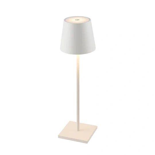 TELBIX CLIO RECHARGEABLE TABLE LAMP White TABLE LAMP