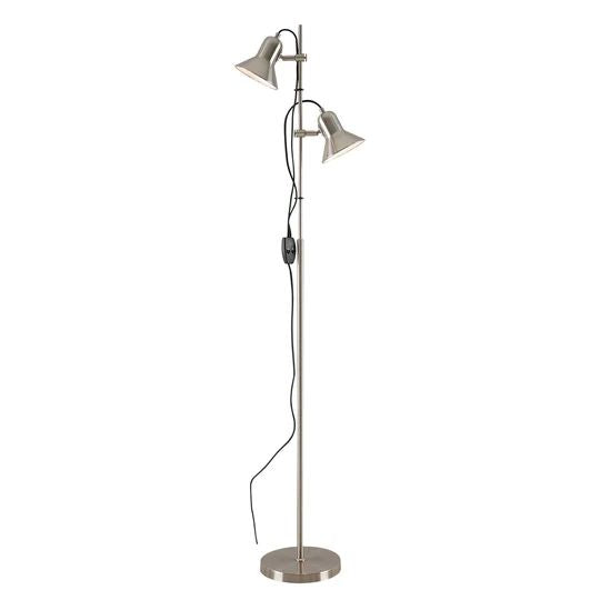 TELBIX CORELLI 2 FLOOR LAMP NICKEL Floor Lamp