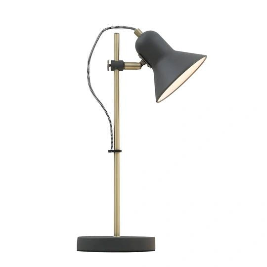 TELBIX CORELLI TABLE LAMP DARK GREY TABLE LAMP