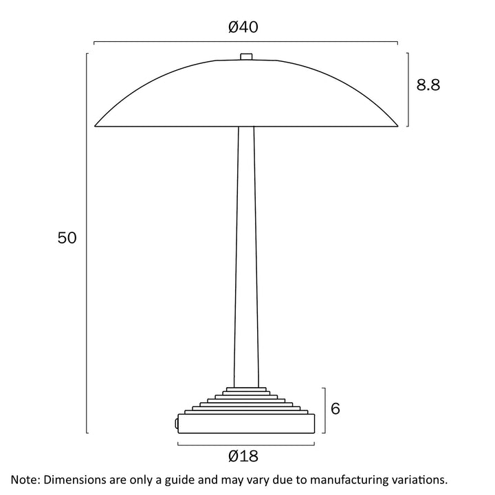 CORVUS TABLE LAMP Touch TABLE LAMP