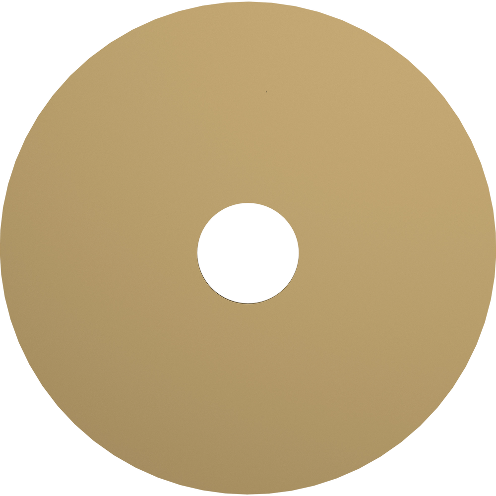 Calibo Crest 300mm Round Back Plate Only Brass ACCESSORIES